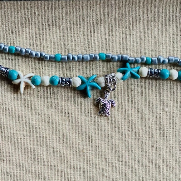 Sea turtle anklet NEW free gift bag *Host Pick* 💕🥳🎈🎊 - Picture 3 of 3